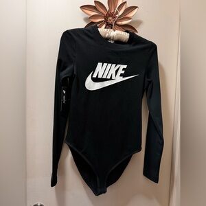 Nike Black Long Sleeve Bodysuit